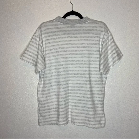 Vintage Single Stitch Gray Striped Carnival Cruise Ships T-shirt Tee Shirt - Picture 9 of 11